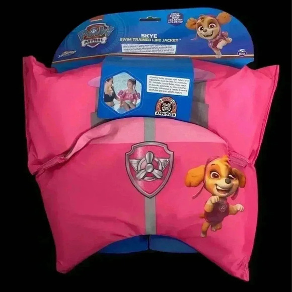 Paw Patrol Swim Trainer Life Jacket NEW-Sky - Picture 1 of 1
